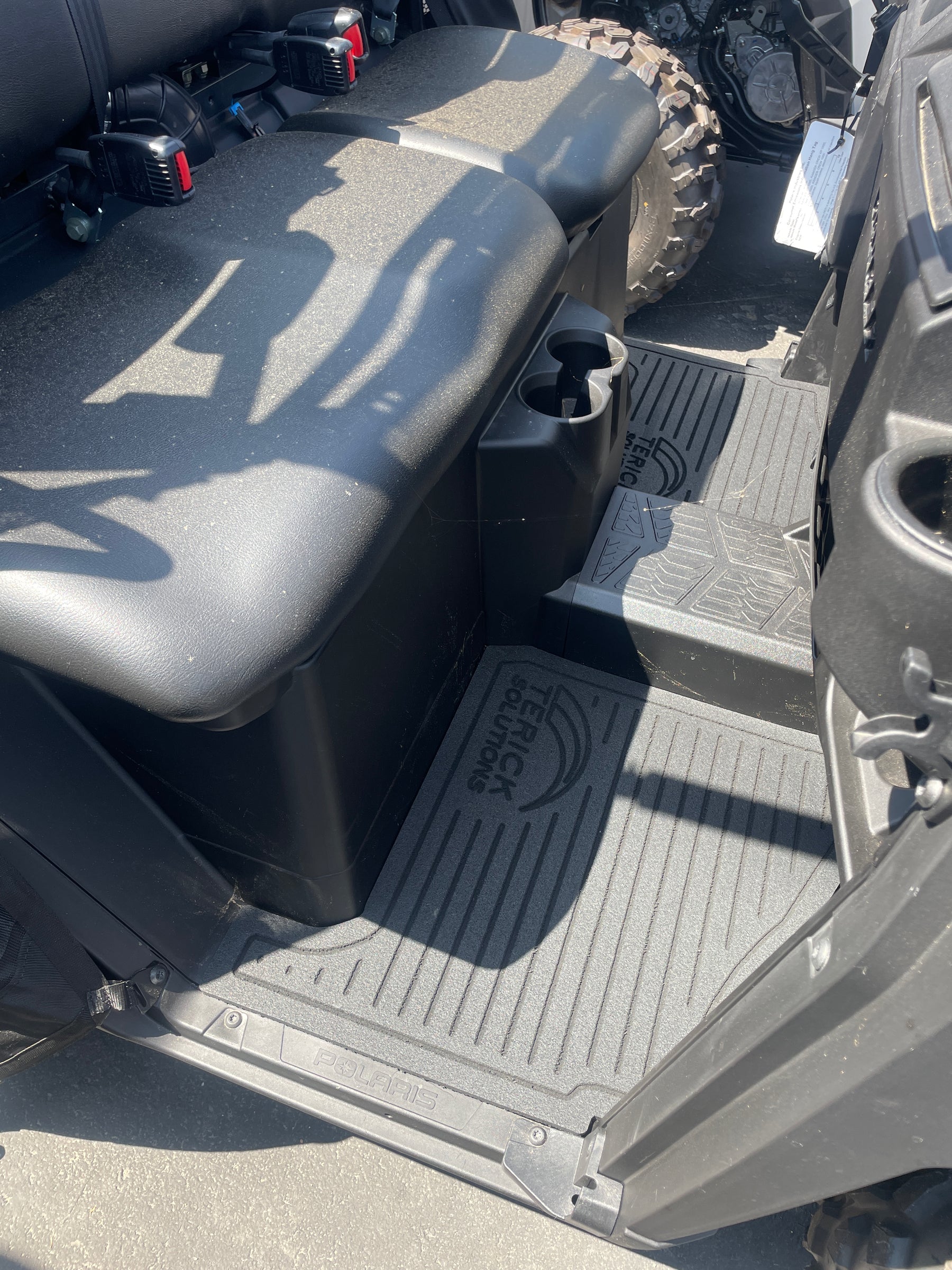 Polaris Ranger Base/EPS/Premium 1000 Rubber Floor Mats (NON XP MODELS)
