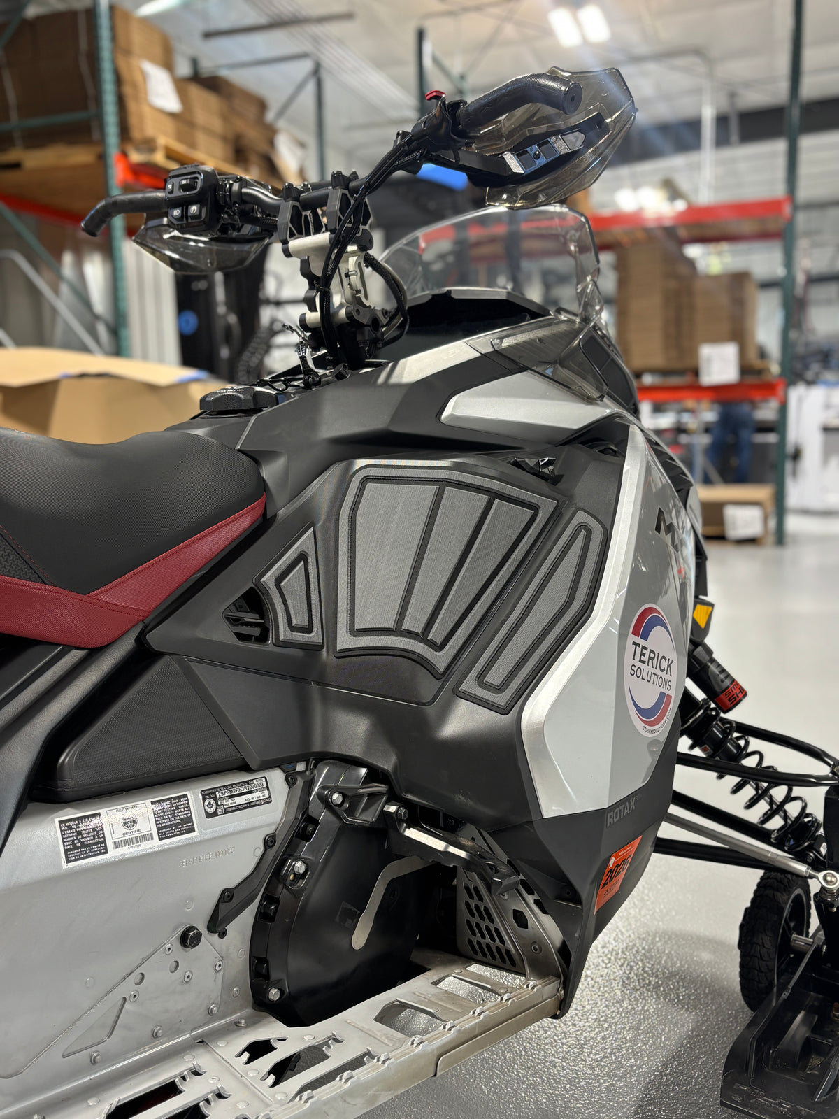 Ski Doo Snowmobile Knee Pads by Terick Solutions