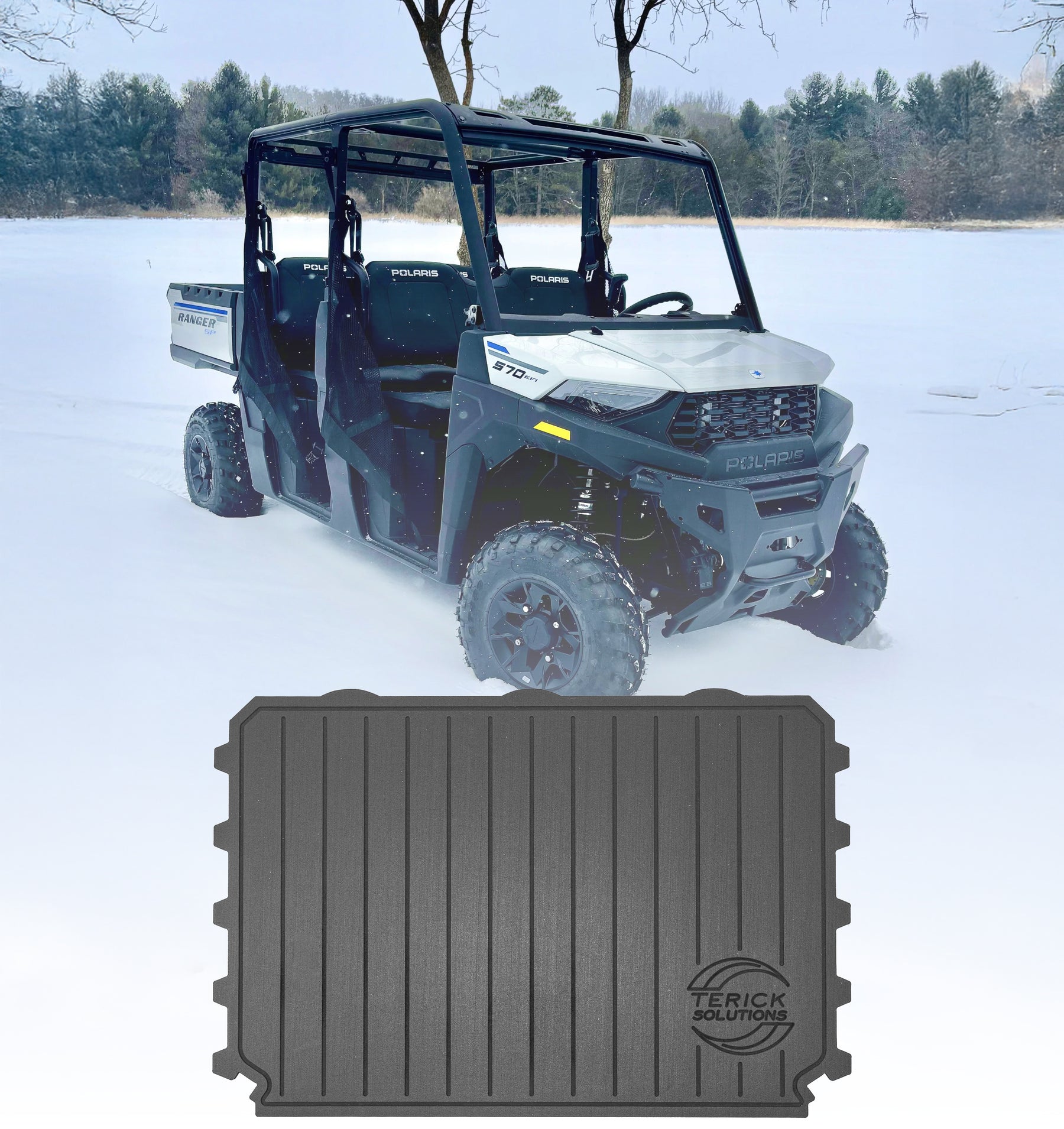 Polaris Ranger 570 Rubber Floor Mats
