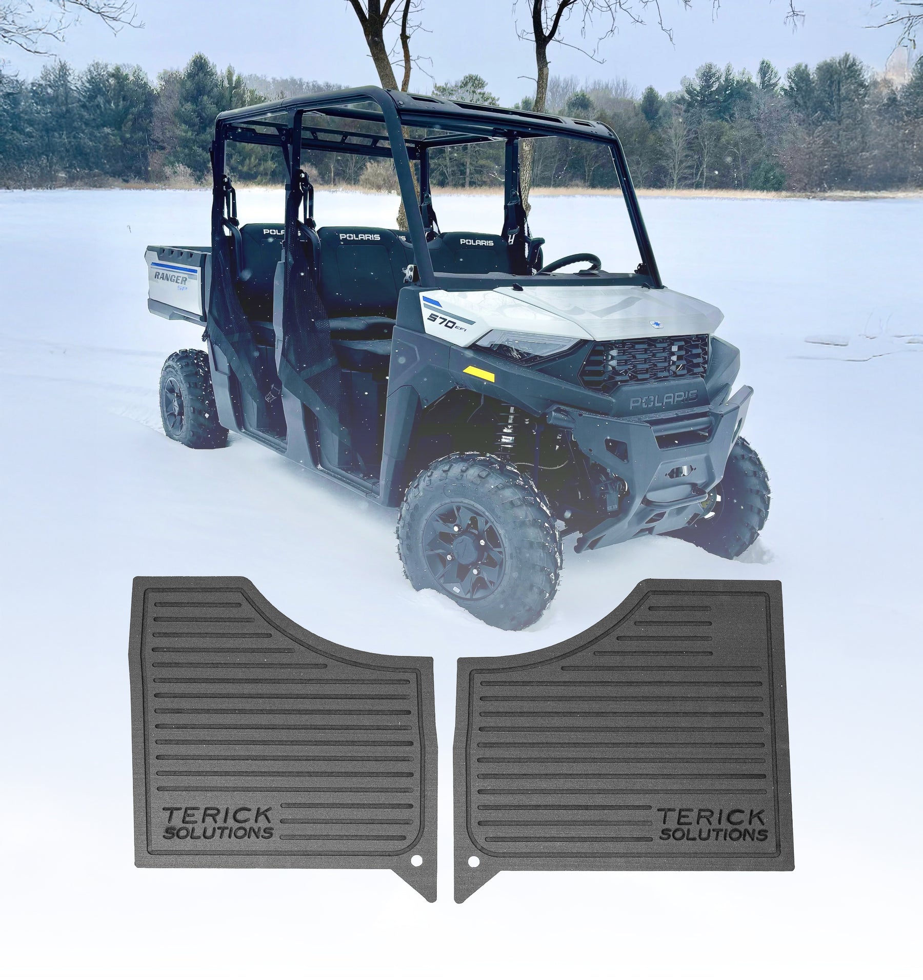 Polaris Ranger 570 Rubber Floor Mats