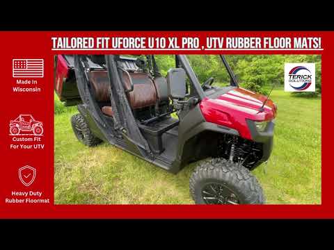 CFMOTO U10 XL PRO Rubber Floor Mats