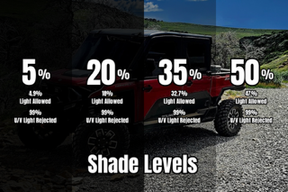 Polaris Ranger XD 1500 2-Door & 4-Door Pre-Cut Ceramic Window Tint | Side Windows