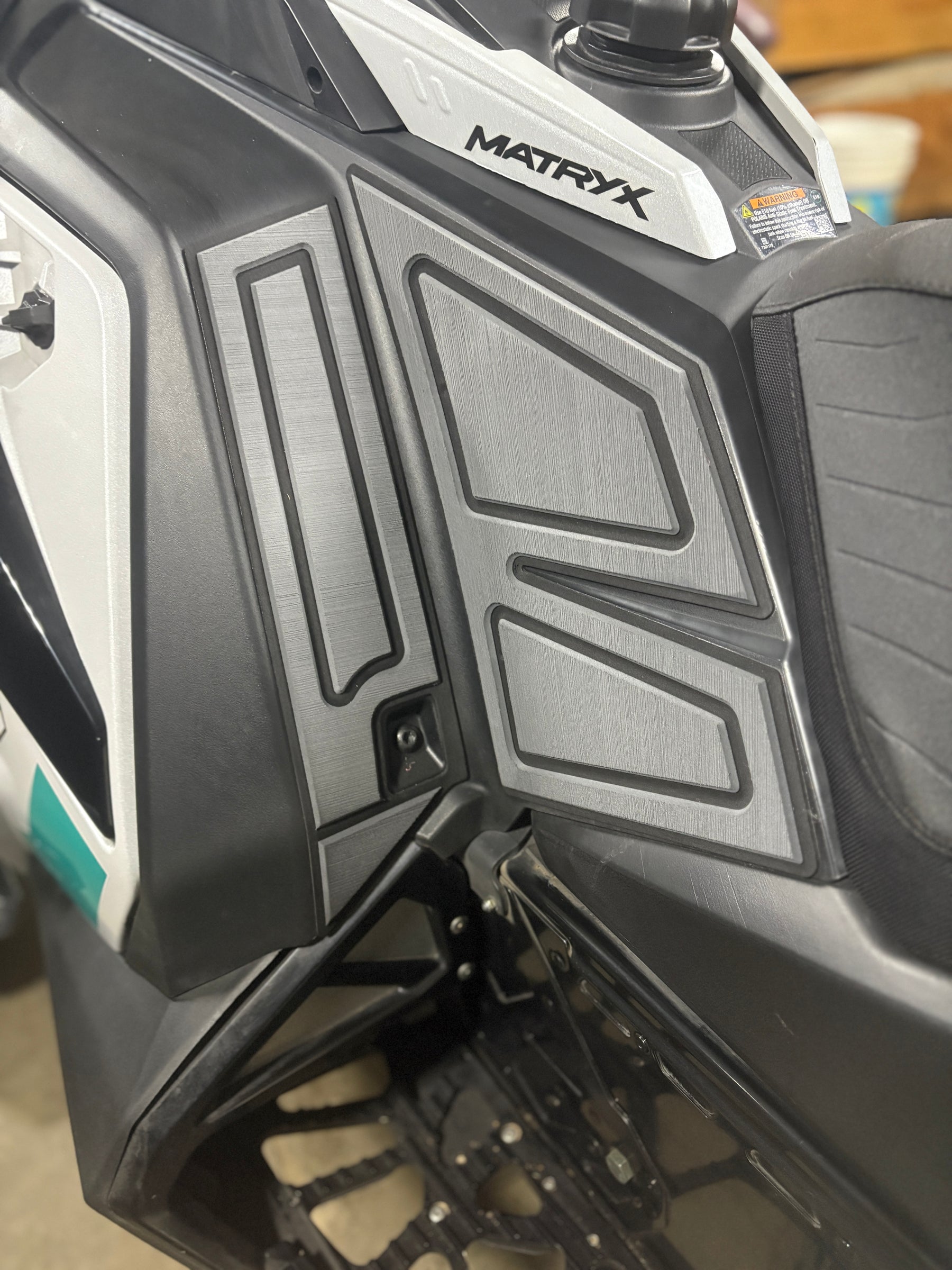 Polaris Matryx  Snowmobile Knee Pads by Terick Solutions