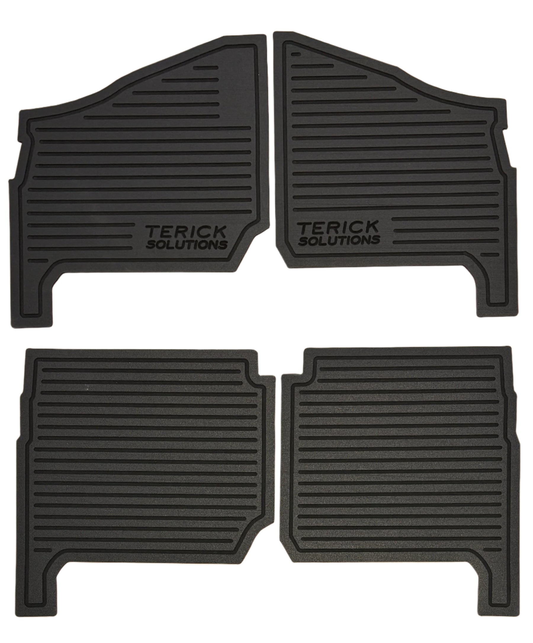 Polaris Ranger Base/EPS/Premium 1000 Rubber Floor Mats (NON XP MODELS)