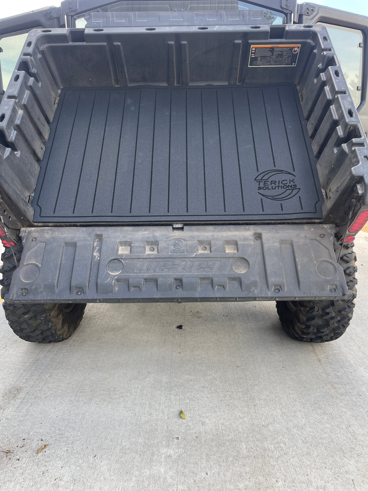 Can-Am Defender Rubber Floor Mats