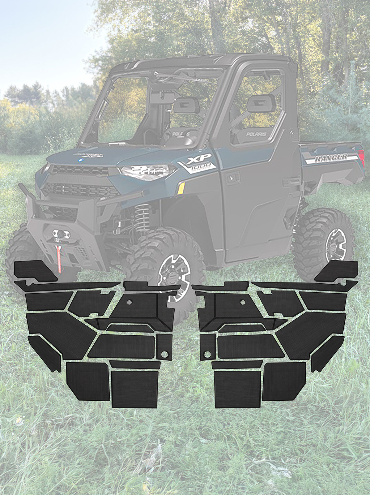 EVA Foam Door Panel Kit Polaris Ranger XP 1000