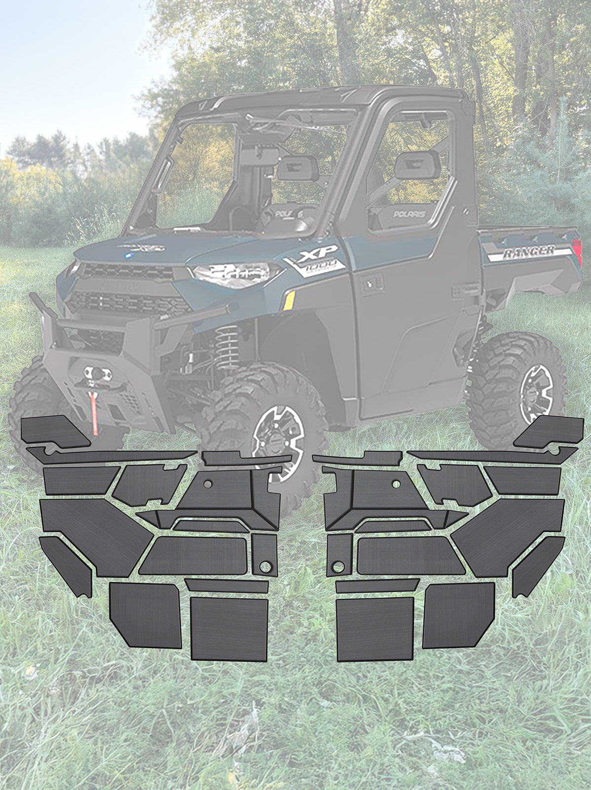 EVA Foam Door Panel Kit Polaris Ranger XP 1000