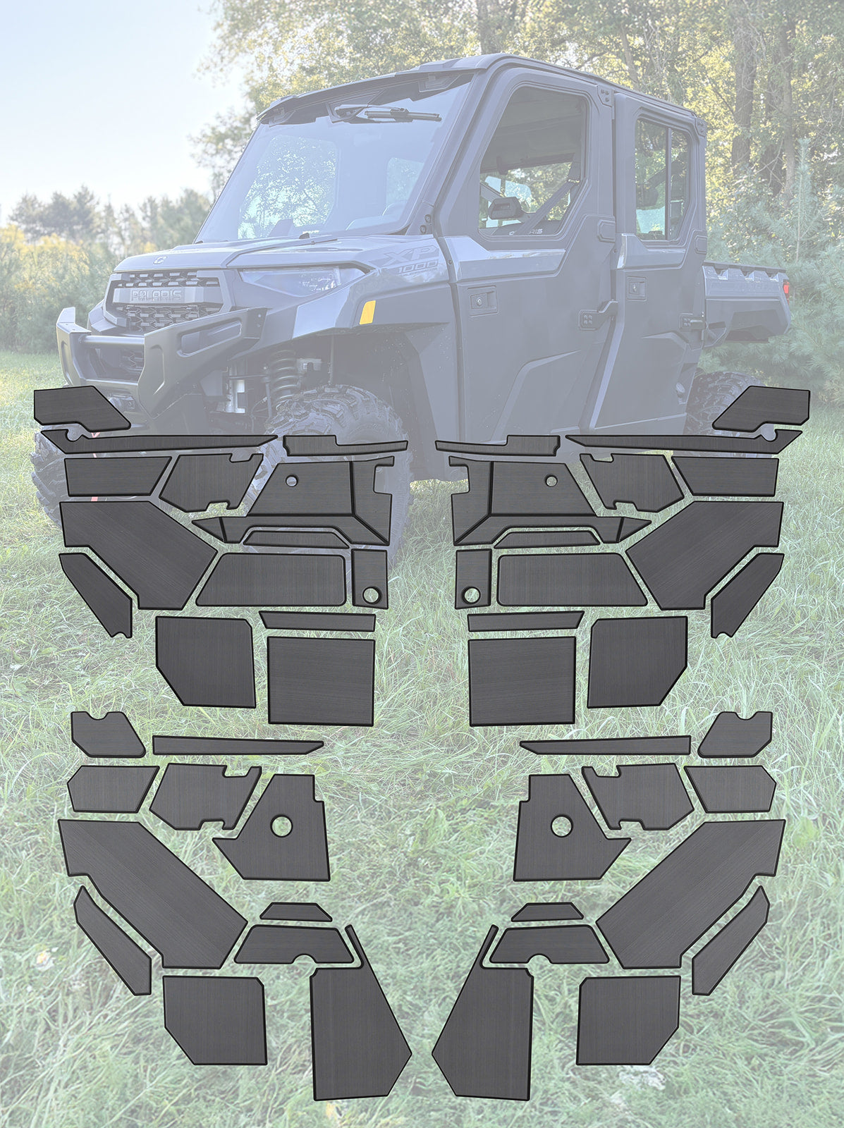 EVA Foam Door Panel Kit Polaris Ranger XP 1000