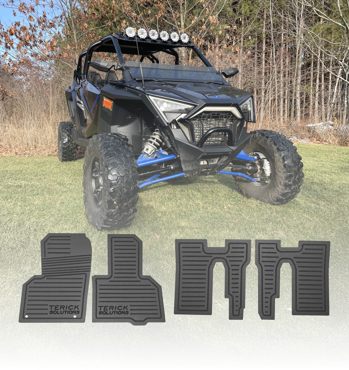 Polaris RZR PRO R Rubber Floor Mats