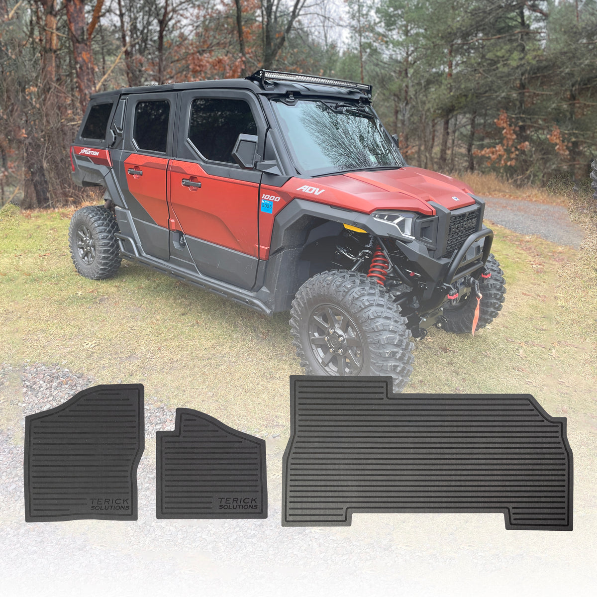 Polaris Xpedition Rubber Floor Mats Polaris Xpedition Rubber Floor Mats
