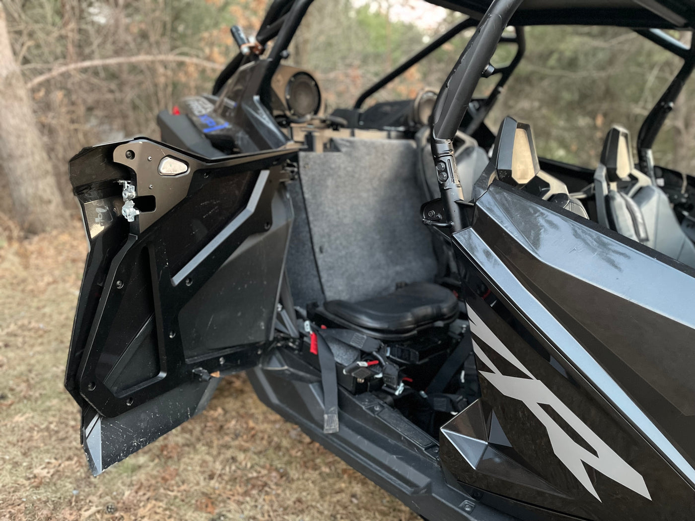 5" Under Dash Speaker Pods For Polaris RZR PRO XP/XP4/Turbo R (2020-2024) - Black